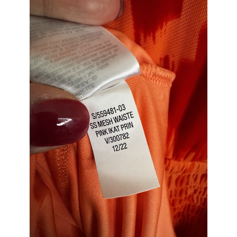 Old Navy Women's Size 2X ~ Waist-Defined Sleeveless Smocked Mesh Mini Dress NWT - Picture 8 of 9